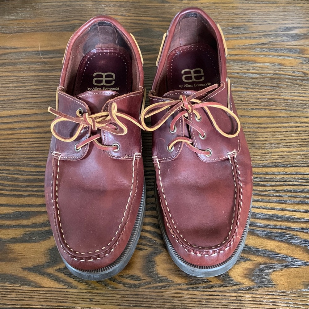 Allen Edmonds Center Fielder Boat Shoes 11